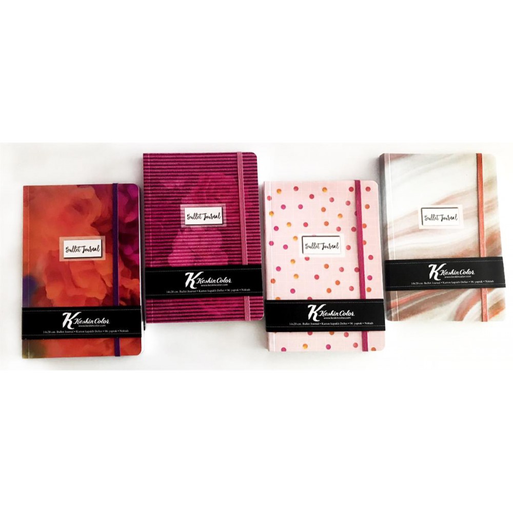 KESKİN COLOR BULLET JOURNAL 14*20cm  DEFTER 96 YP NOKTALI