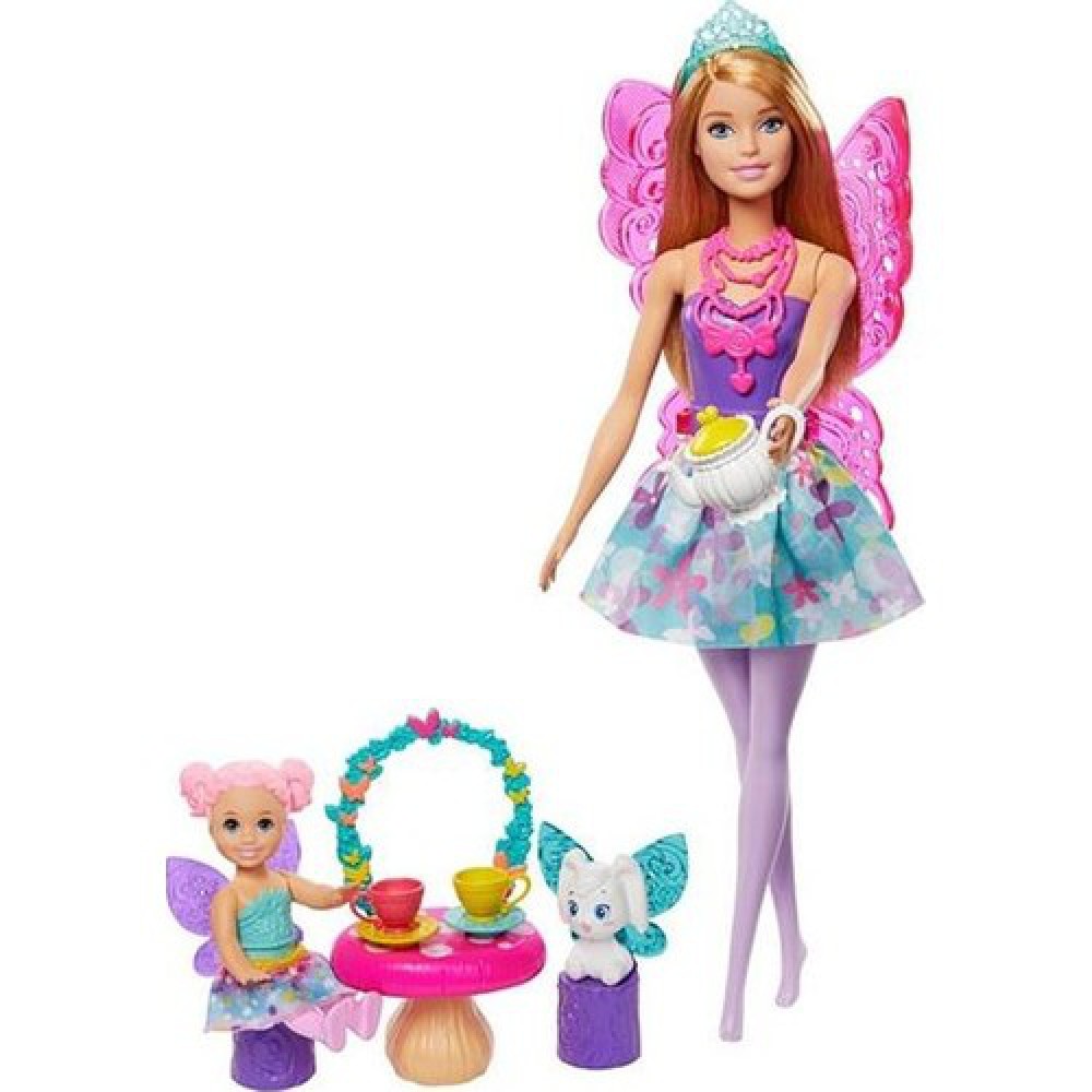 MATTEL BARBİE DREAMTOPİA  BEBEK VE AKSESUARLARI SETLERİ GJK49