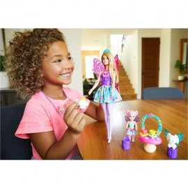 MATTEL BARBİE DREAMTOPİA  BEBEK VE AKSESUARLARI SETLERİ GJK49