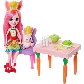 MATTEL FRH44 ENCHANTİMALS ODA VE BEBEK