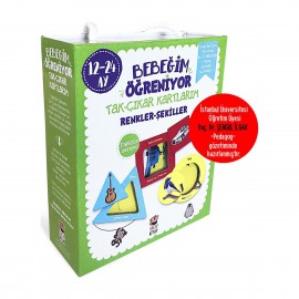 Bebeğim Öğreniyor Tak - Çıkar Kartlarım (12-24 Ay)