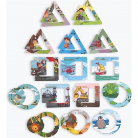 Bebeğim Öğreniyor Tak - Çıkar Kartlarım (12-24 Ay)