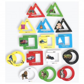 Bebeğim Öğreniyor Tak - Çıkar Kartlarım (12-24 Ay)