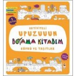 Aktiviteli Upuzuuun Boyama Kitabım - Köprü ve Taşıtlar