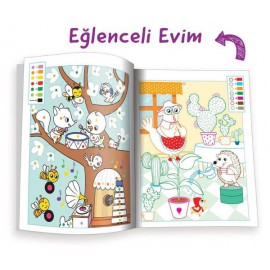 KODLAMALI EĞİTİCİ BOYAMA-EĞLENCELİ EVİM