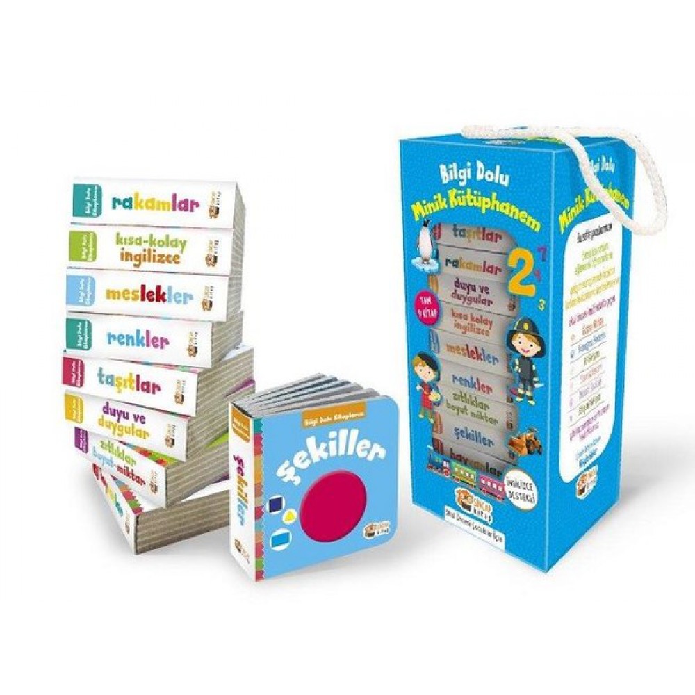Bilgi Dolu Minik Kütüphanem Mavi Kutu