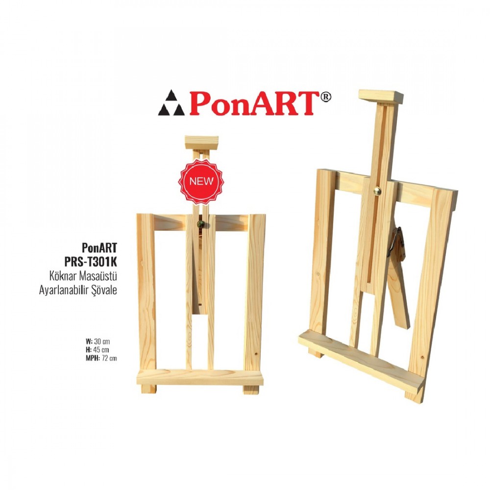 PONART T-301 KÖKNAR MASAÜSTÜ ŞOVALE PRS-301 K