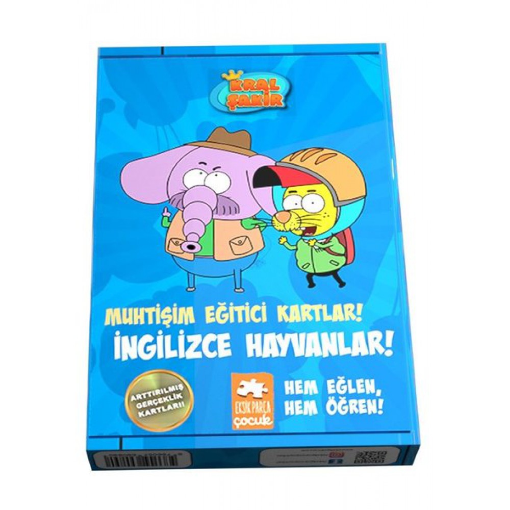 MUHTİŞİM EĞİTİCİ KARTLAR - İNGİLİZCE 