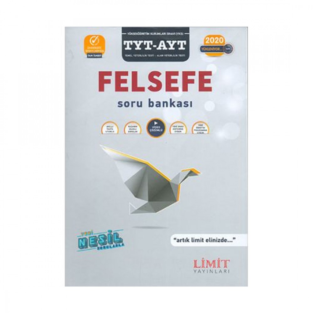 LİMİT TYT/AYT FELSEFE SORU BANKASI