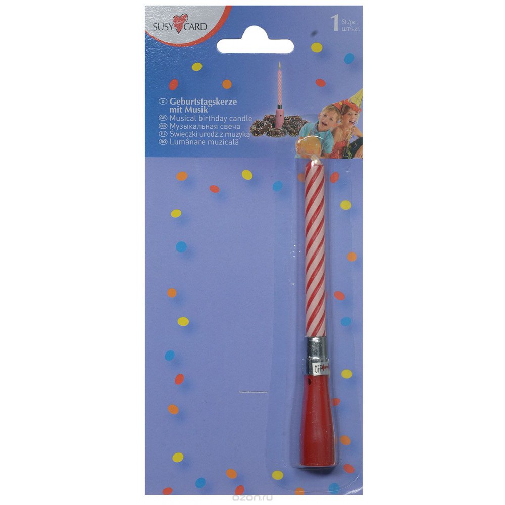 MÜZİKLİ DOĞUMGÜNÜ MUMU SUSSY11367091