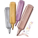 FABER CASTELL FOSFORLU METALİK RENKLER 4 LÜ SET*YENİ