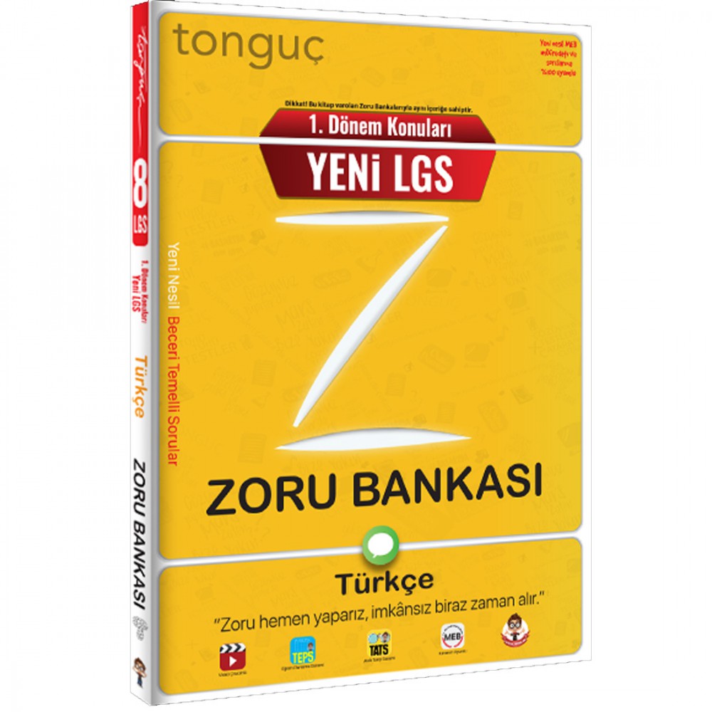 TONGUÇ 8.SINIF 1.DÖNME TÜRKÇE ZORU BANKASI