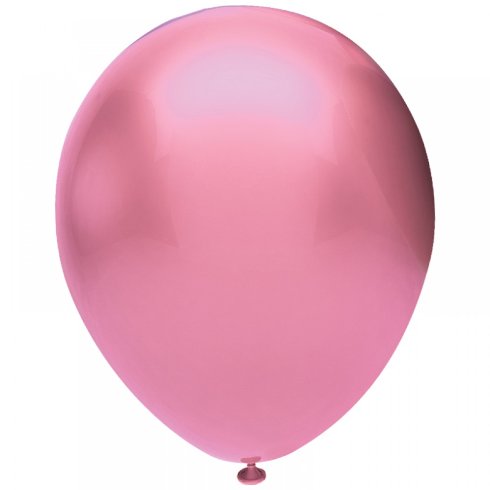 BALONEVİ 12'' METALİK PEMBE BALON 20 Lİ