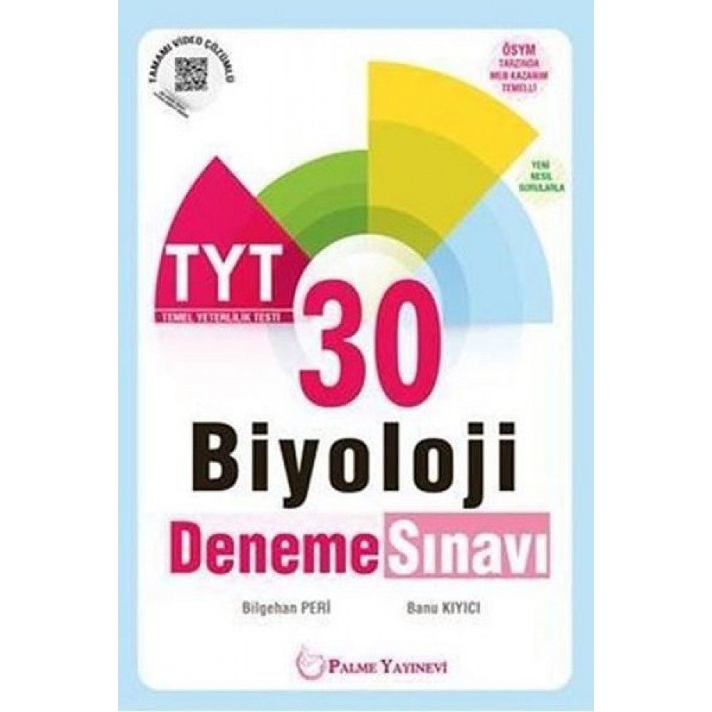 PALME TYT BİYOLOJİ 30 LU DENEME SINAVI