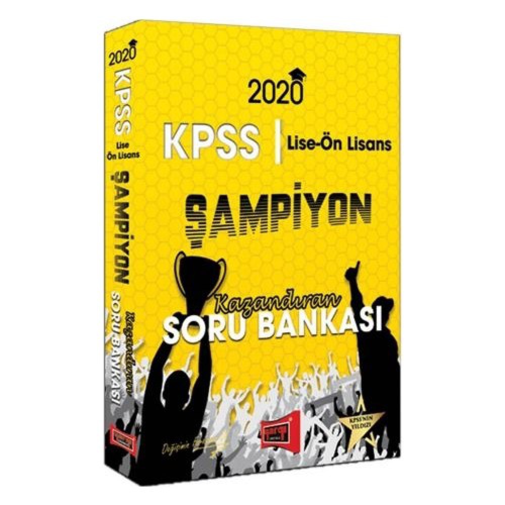 YARGI KPSS LİSE ÖN LİSANS ŞAMPİYON KAZANDIRAN SORU BANKASI