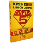 YEDİİKLİM KPSS 2020 Lise/Önlisans Çözümlü 5'li Deneme Sınavı