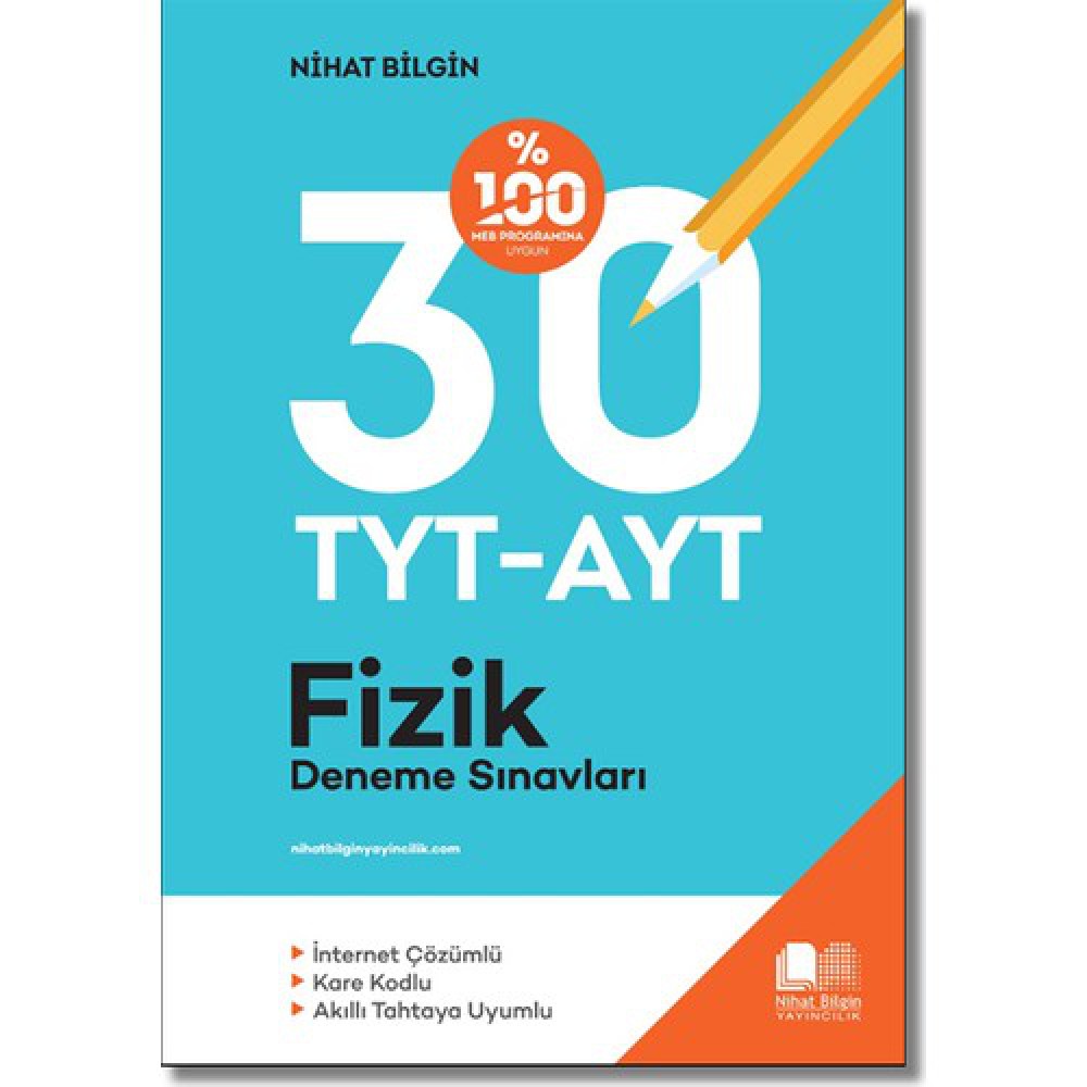 NİHAT BİLGİN TYT/AYT FİZİK 30 LU DENEME SINAVI