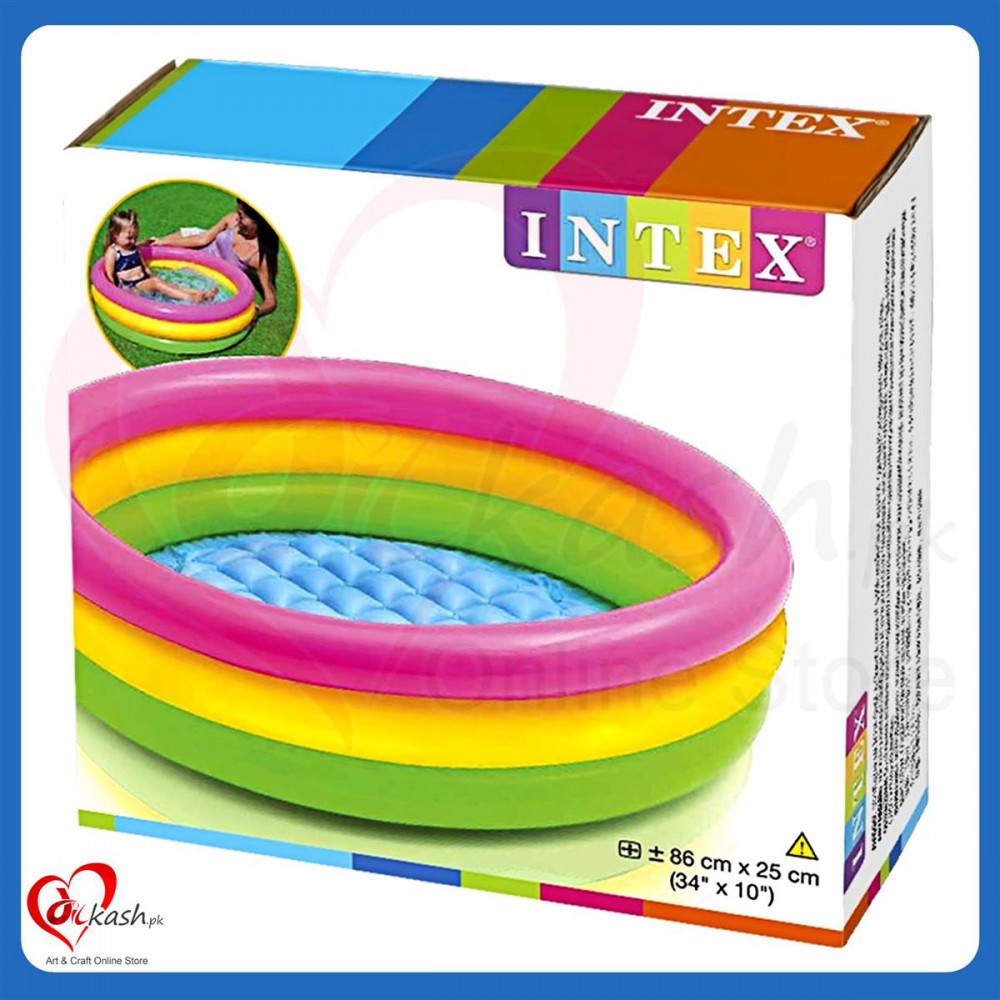 INTEX SUNSET BEBEK HAVUZU 86cm*25cm 58924NP (34''*10'')