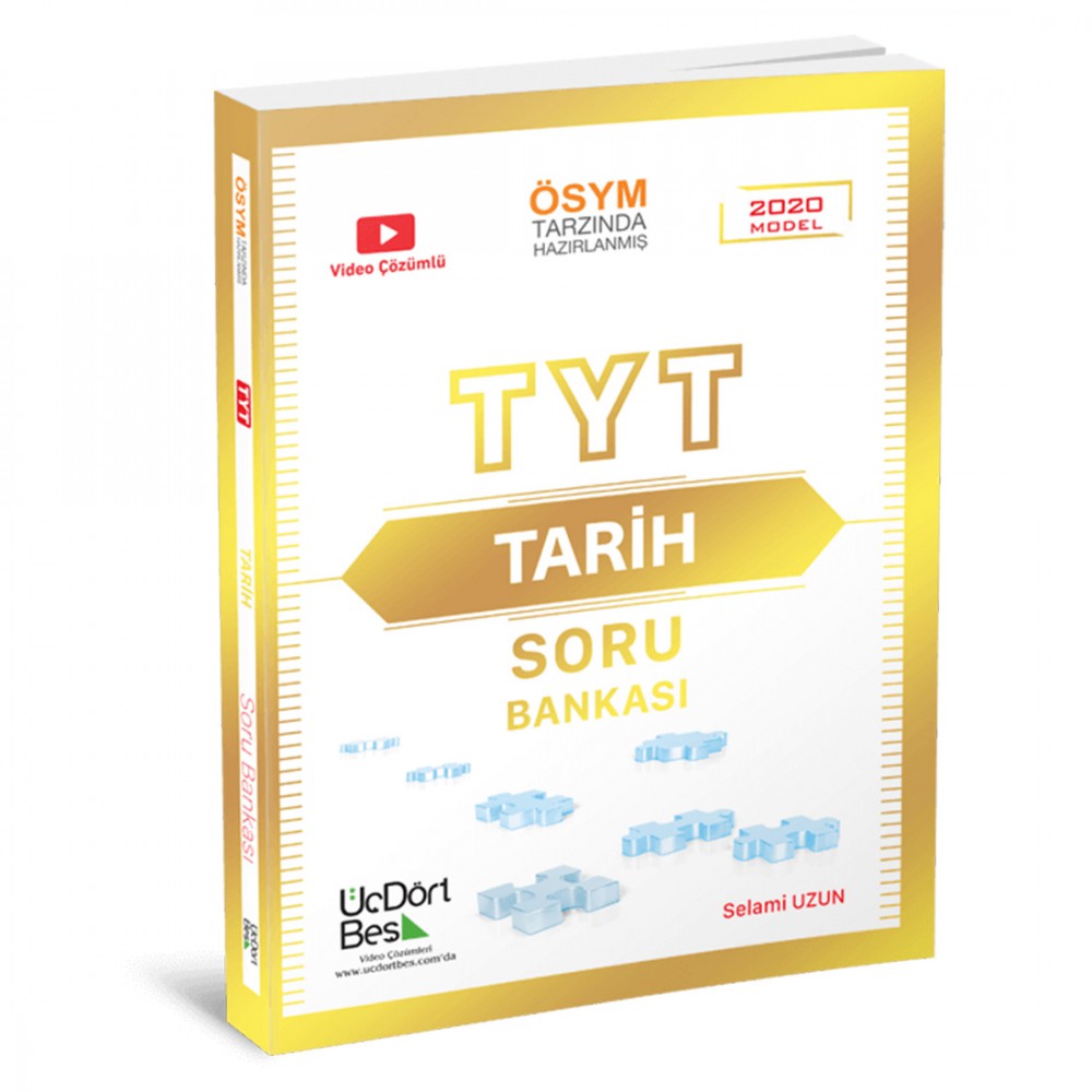 ÜÇDÖRTBEŞ TYT TARİH SORU BANKASI