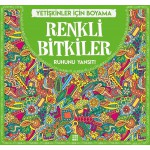 RENKLİ BİTKİLER - YETİŞKİNLER İÇİN MANDALA