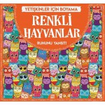 RENKLİ HAYVANLAR - YETİŞKİNLER İÇİN MANDALA
