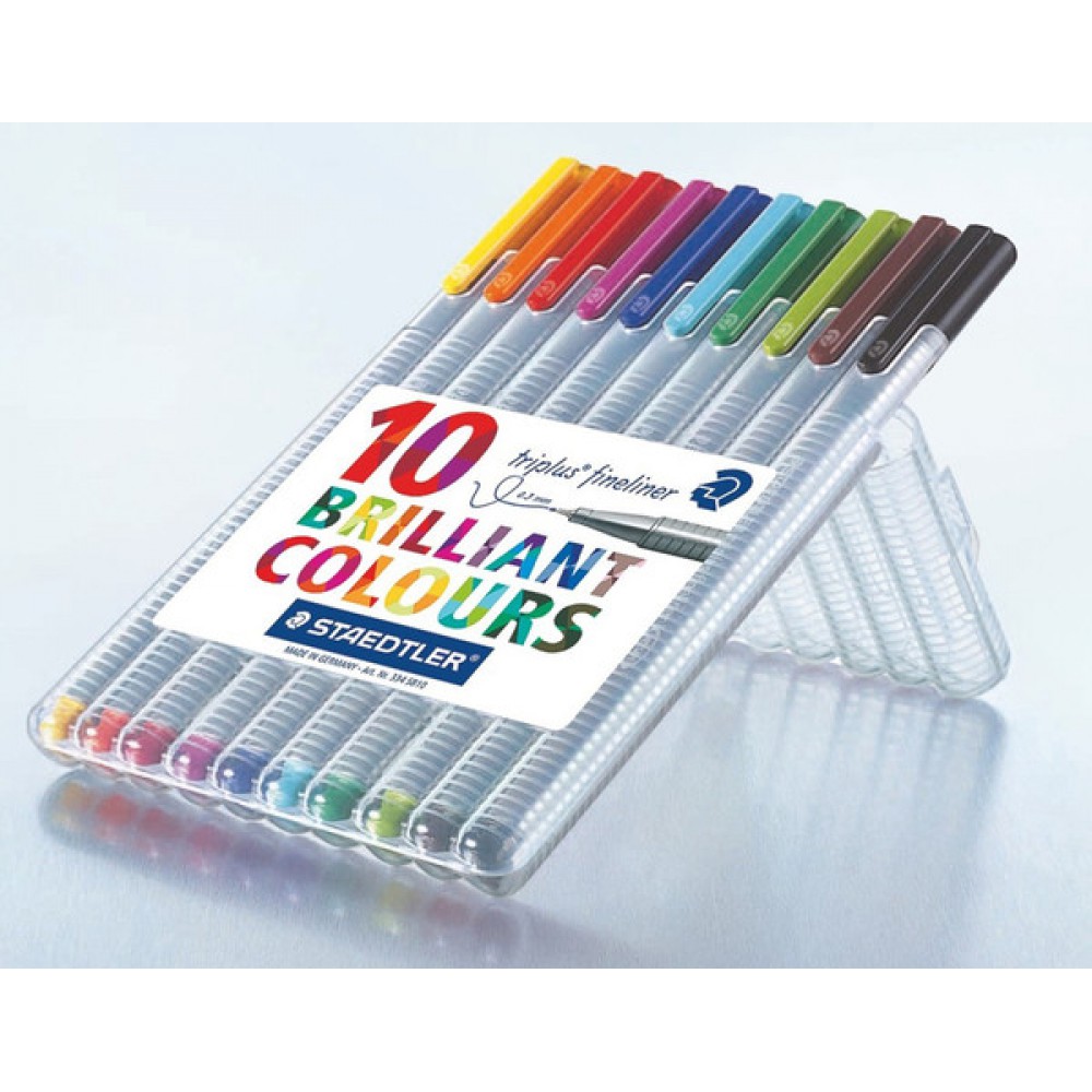STAEDLER FINELINER TRIPLUS 10 LU 334 SB10