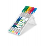 STAEDTLER FINELINER TRIPLUS 6 LI TROPİK 334 SB6CS4