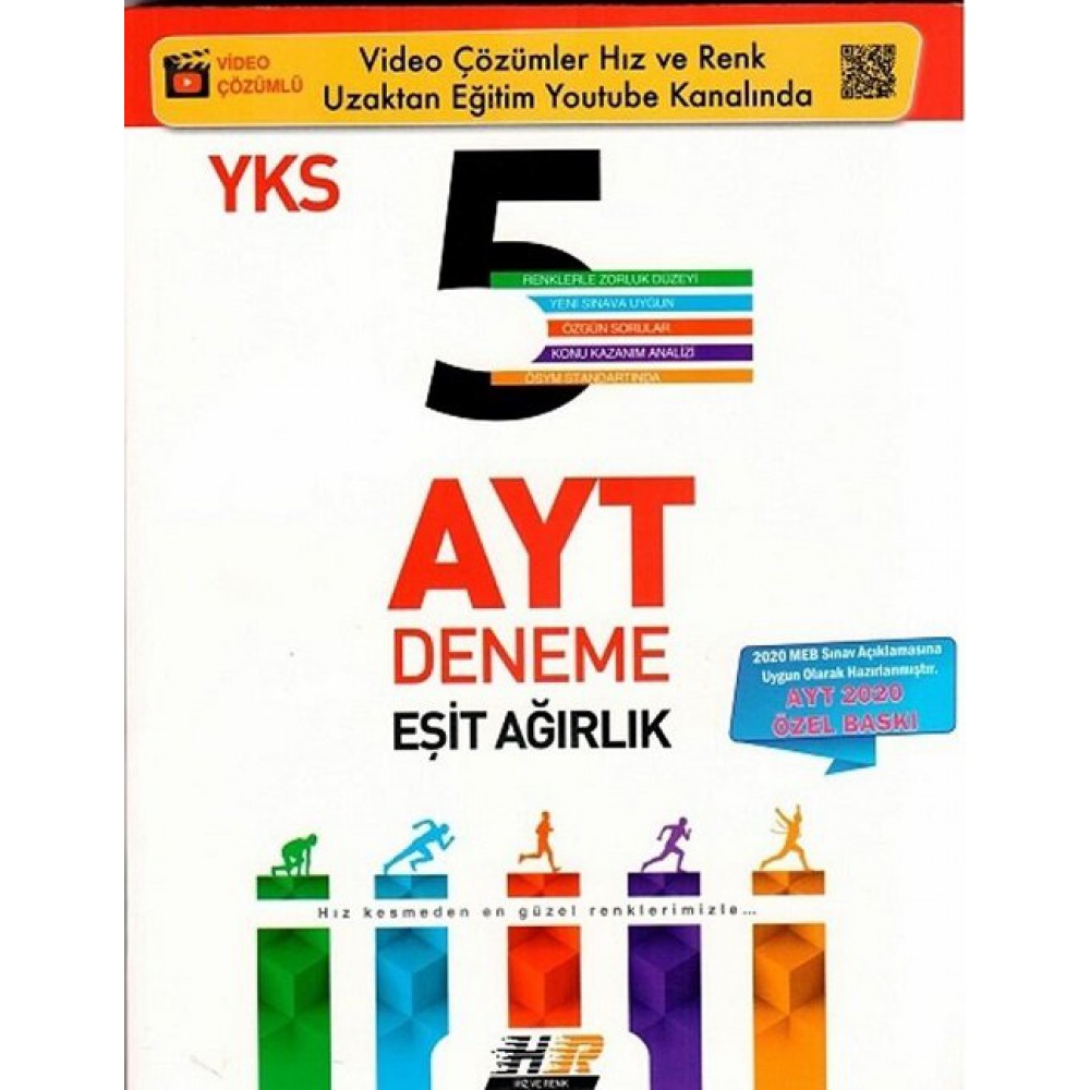 HIZ VE RENK AYT DENEME 5 Lİ E.A ÖZEL 2020