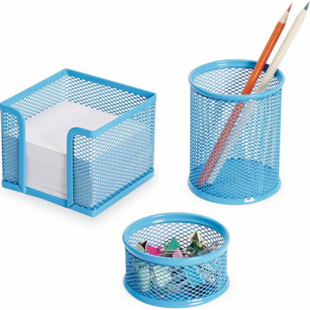 GIPTA METAL MASA SETİ 3 PARÇA MAVİ F0035