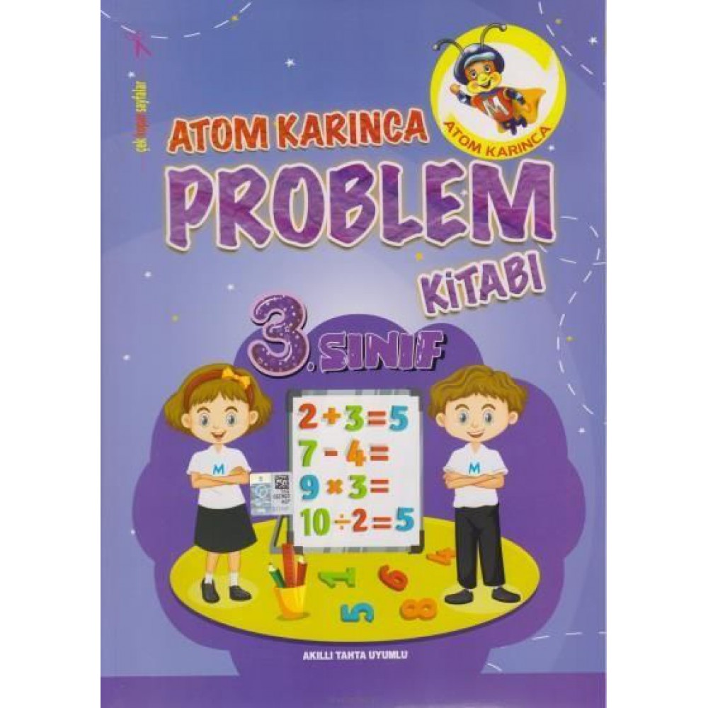 Atom Karınca 3. Sınıf Problemler Kitabı YENİ