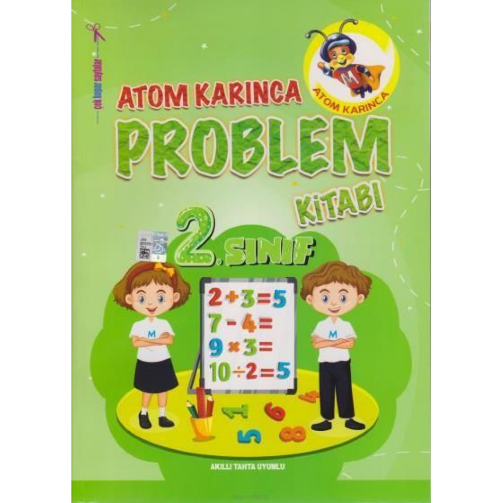 Atom Karınca 2. Sınıf Problemler Kitabı YENİ