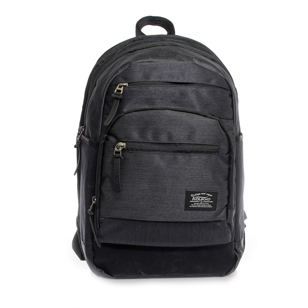 KAUKKO STİL SIRT ÇANTASI (SİYAH) K1047