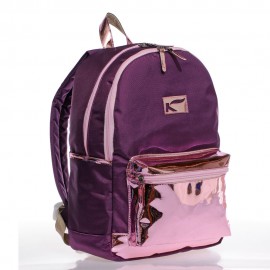 KAUKKO BRIGHT AYNALI SIRT ÇANTASI (MOR) K1102