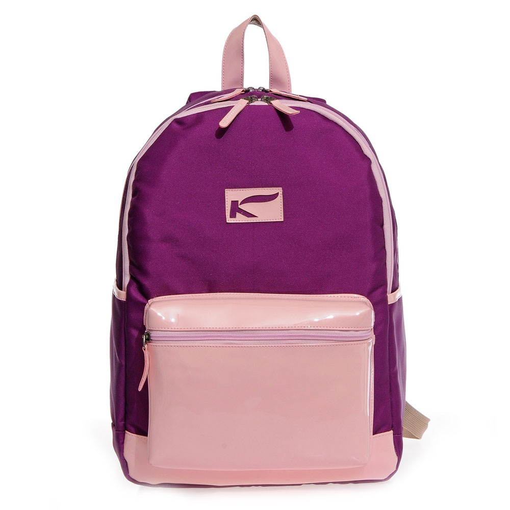 KAUKKO BRIGHT RUGAN SIRT ÇANTASI (MOR) K1106