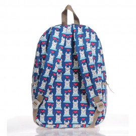 KAUKKO LAMA SIRT ÇANTASI (LACİVERT) K1127