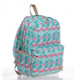 KAUKKO FLAMİNGO SIRT ÇANTASI (MİNT) K1128