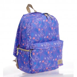 KAUKKO FLAMİNGO SIRT ÇANTASI (LİLA) K1129