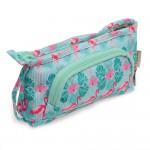 KAUKKO FLAMINGO KALEM ÇANTASI (MİNT) K2096