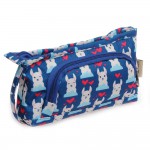 KAUKKO LAMA KALEM ÇANTASI(LACİVERT) K2097