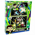 UTKU BEN TEN 2IN1 PUZZLE BTEN7614 (35-60)