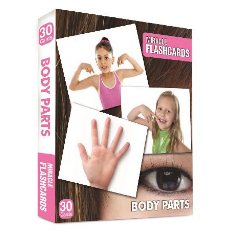MİRACLE FLASHCARDS BODY PARTS