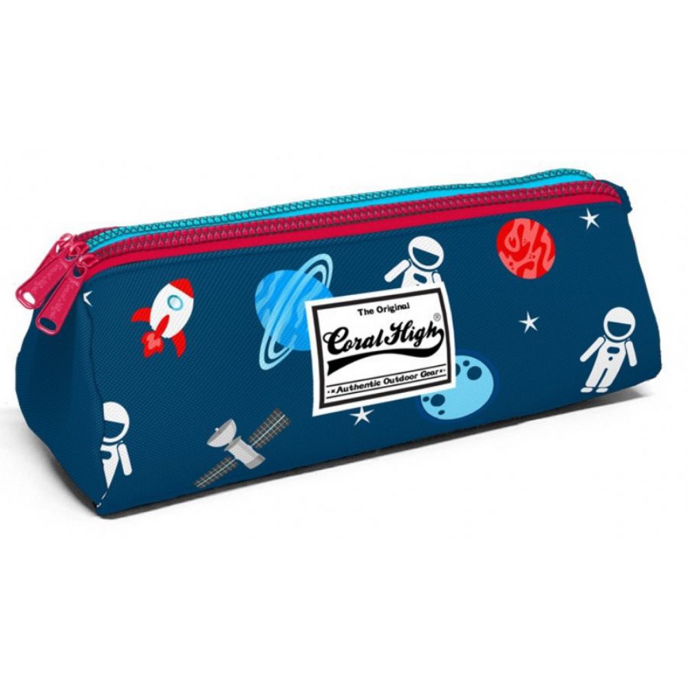 YAYGAN CORAL HIGH KALEM ÇANTASI (ÜÇ BÖLMELİ) SMS-22216