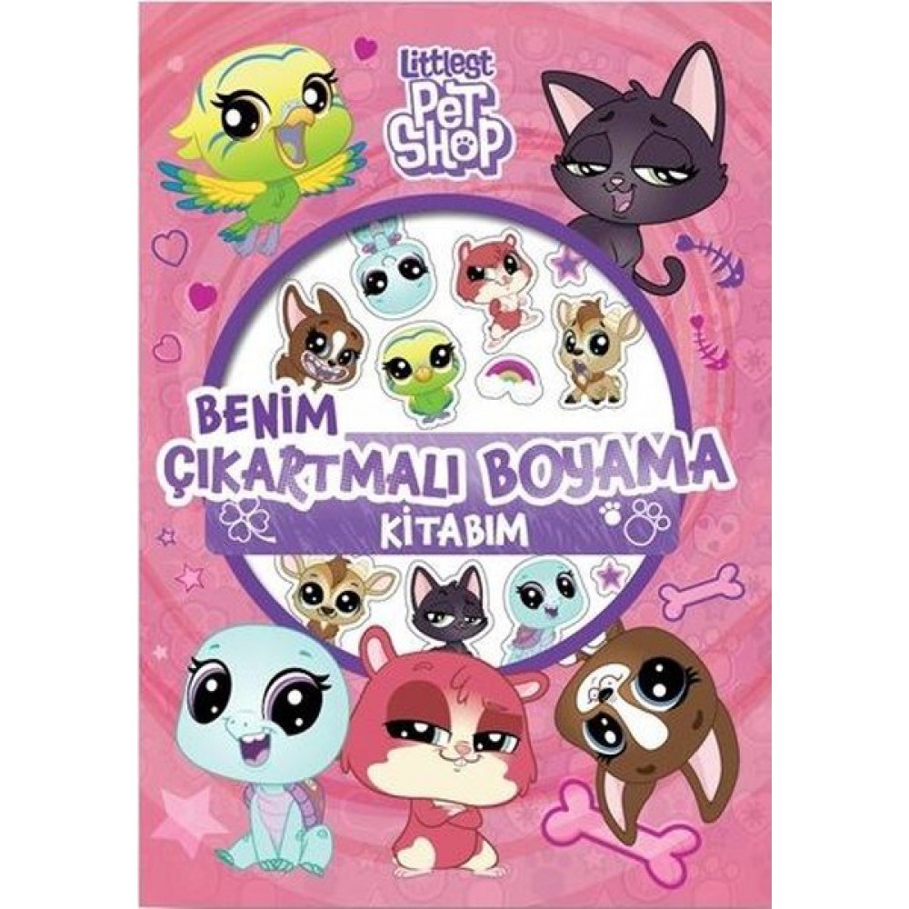 LİTTLE PET SHOP BENİM ÇIKARTMALI BOYAMA KİTABIM