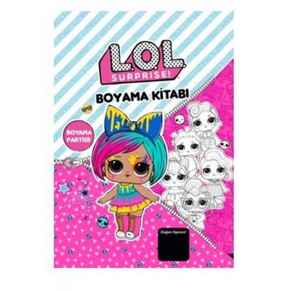 LOL SURPRISE BOYAMA PARTİSİ BOYAMA KİTABI