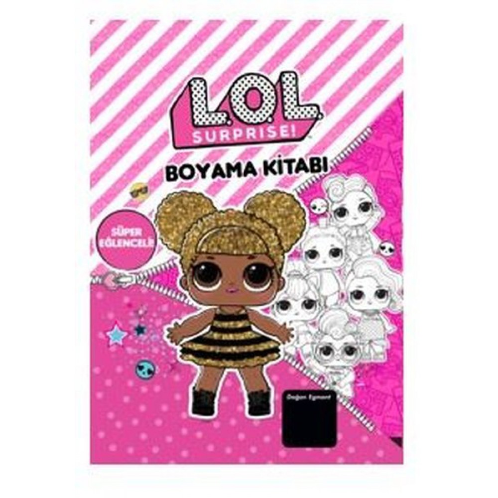LOL SURPRISE SÜPER EĞLENCELİ BOYAMA KİTABI