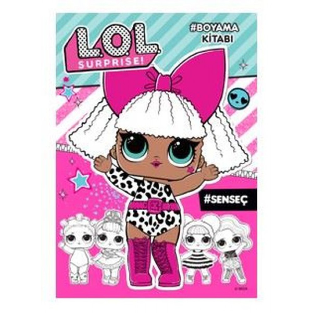 LOL SURPRİSE SEN SEÇ BOYAMA KİTABI