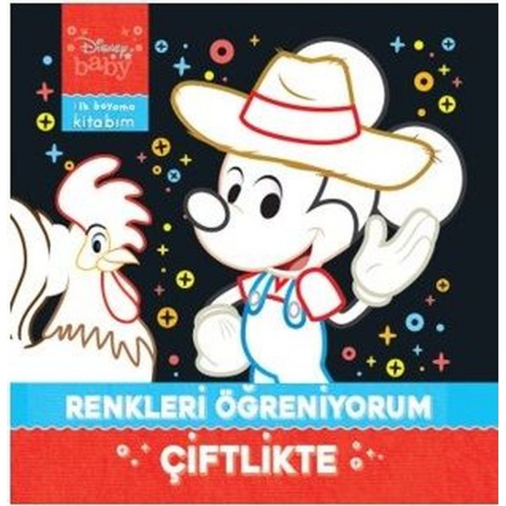 DISNEY BABY İLK BOYAMA KİTABIM RENKLERİ