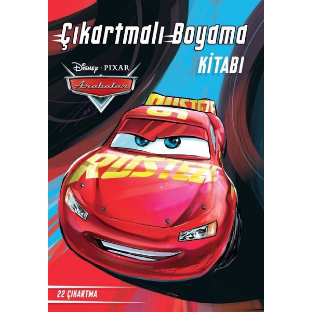 DISNEY ARABALAR-ÇIAKRTMALI BOYAMA KİTABI