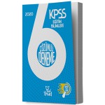 KPSS 2020 Eğitim Bilimleri 6'lı Çözümlü Deneme Sınavı