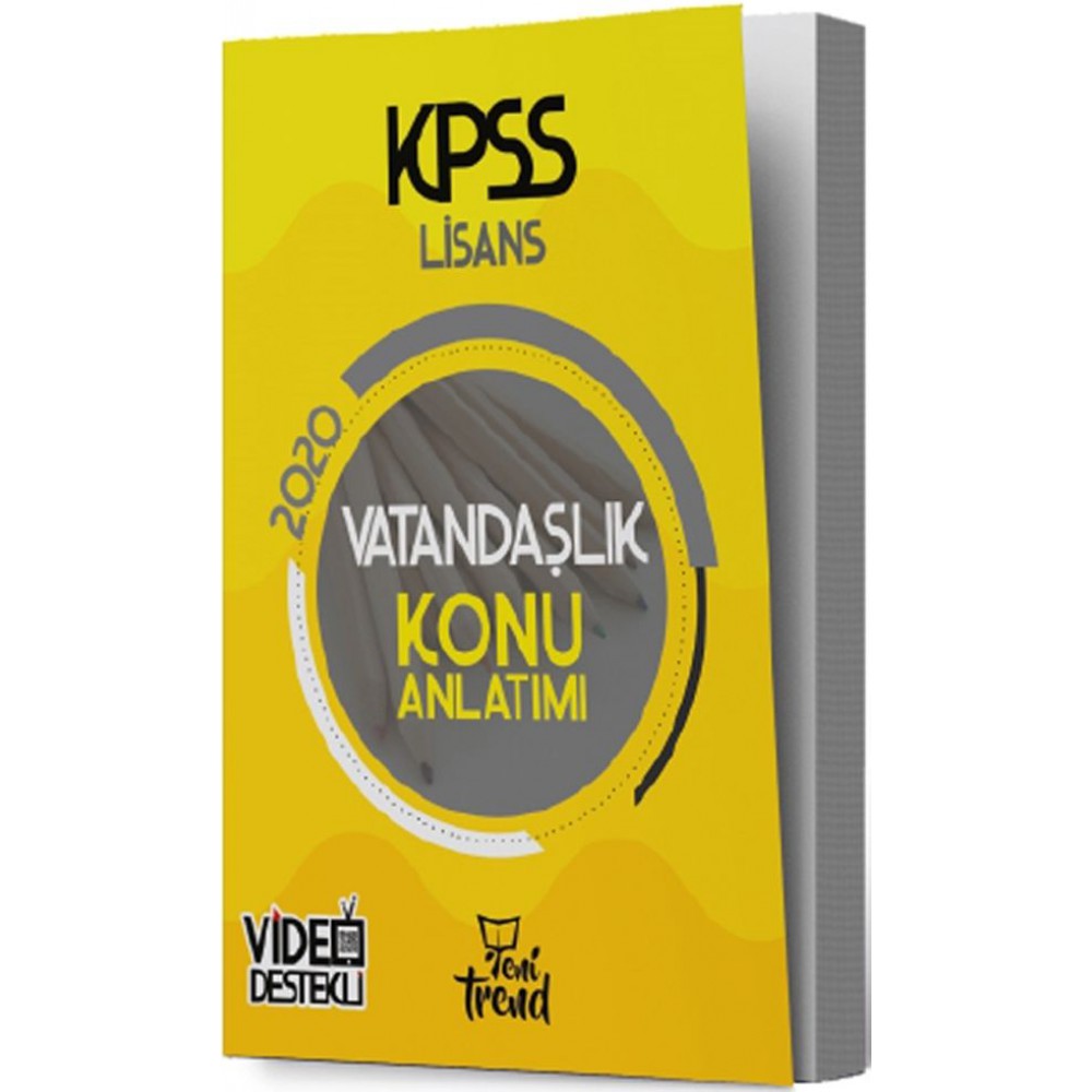 KPSS 2020 Lisans Vatandaşlık Konu Anlatımlı